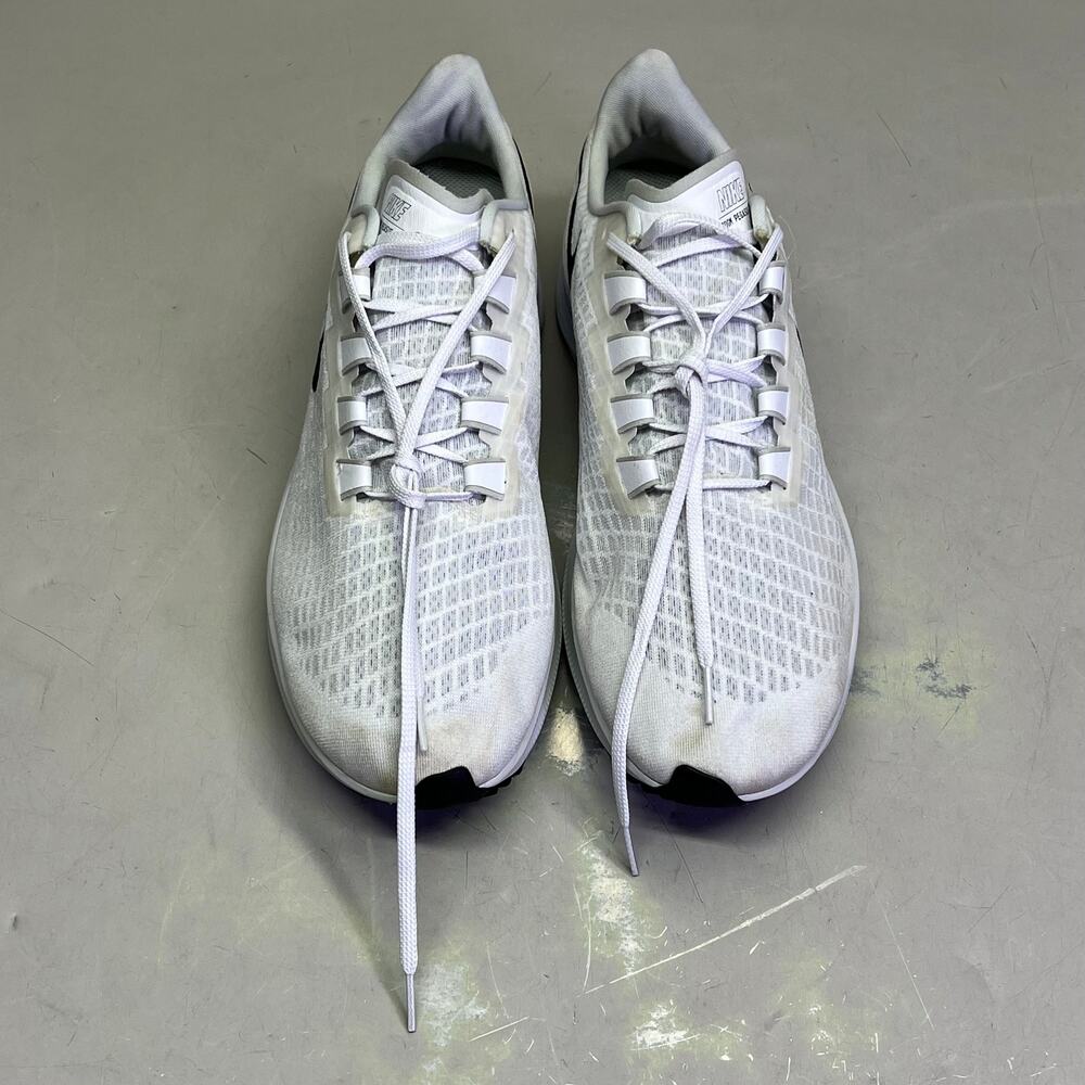 NIKE Zoom Pegasus 37 Sneaker Men's Sz 14 White (Pre-Owned) - Picture 3 of 10